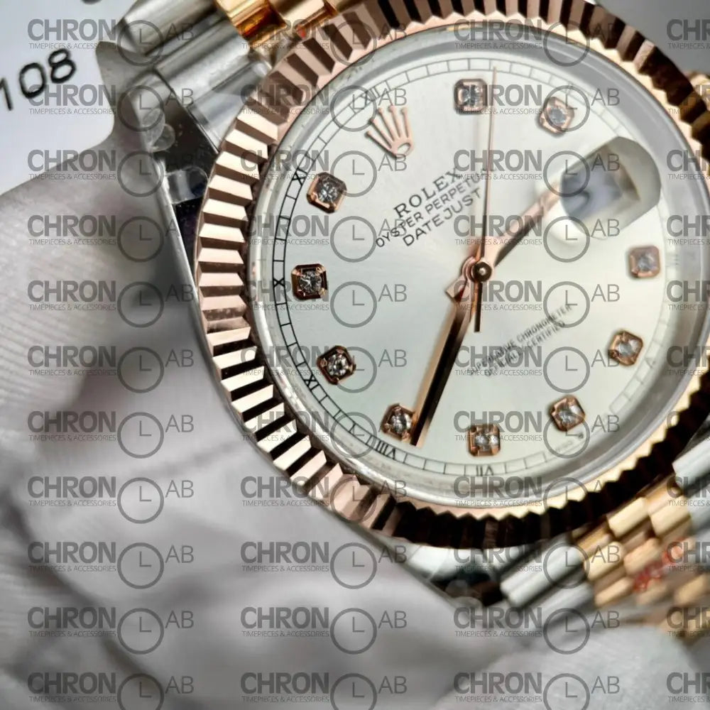Rolex DateJust 126331 Replica 41mm – Gold Wrapped Silver Dial – GM Factory Watches