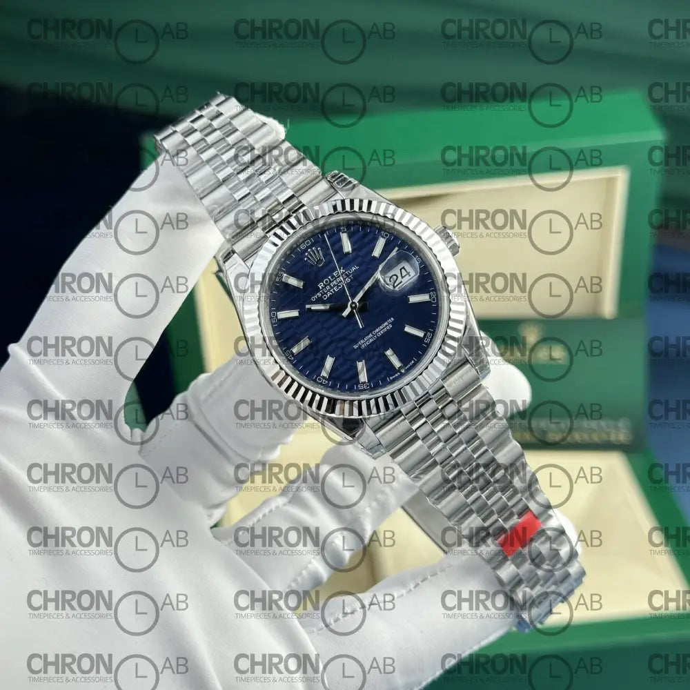Rolex DateJust 126334 Blue Motif Dial VS Factory 41mm Clone Watches