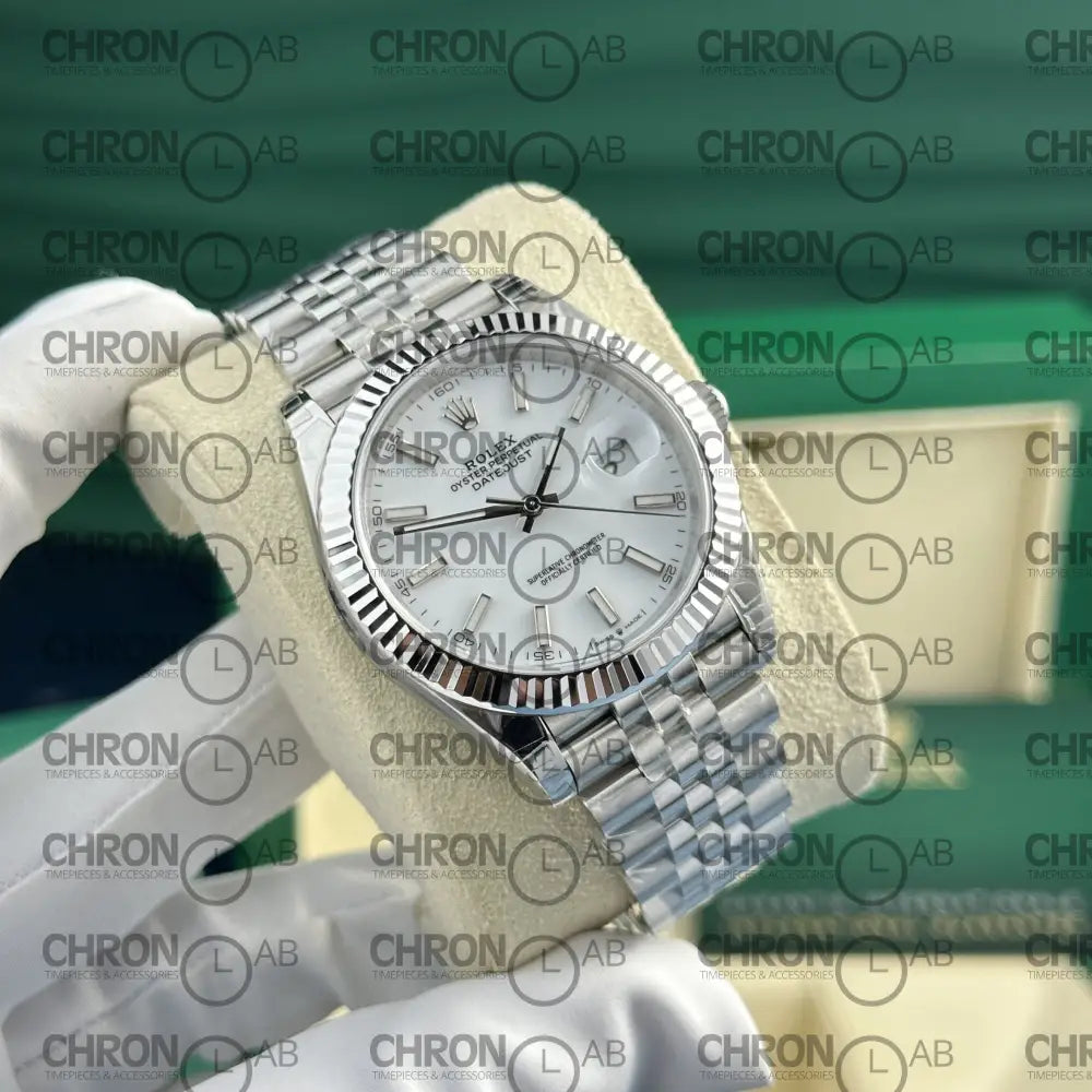 Rolex DateJust 126334 White Dial VS Factory 41mm Clone Watches