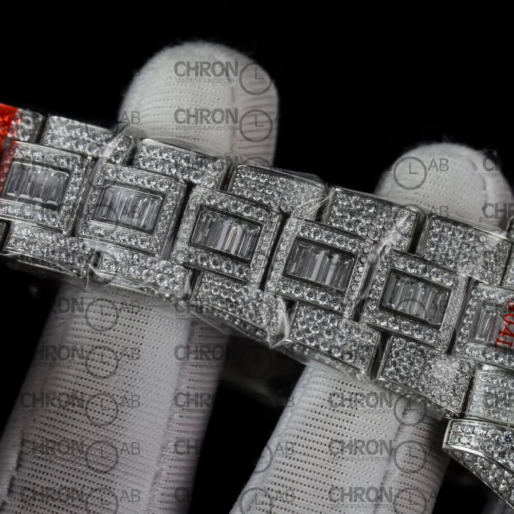Rolex GMT-Master II Custom Full CZ AMG Factory 40mm Clone Watches