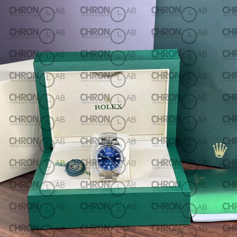 Rolex Oyster Perpetual 126000 Blue Dial Clean Factory 36mm Watches