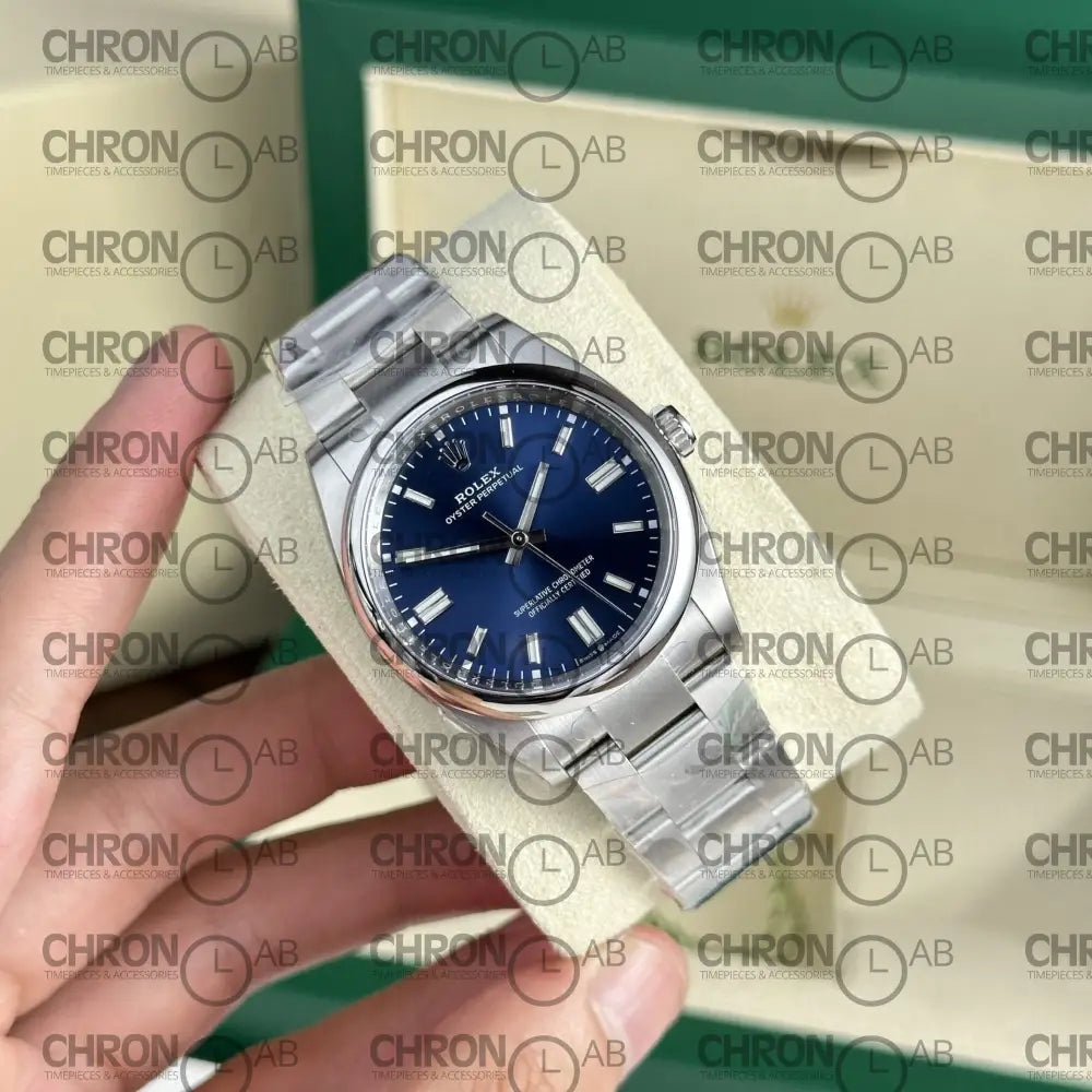 Rolex Oyster Perpetual 126000 Blue Dial Clean Factory 36mm Watches