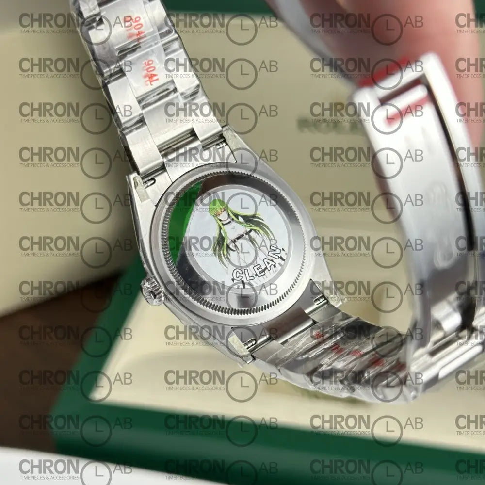 Rolex Oyster Perpetual 126000 Silver Dial Clean Factory 36mm Watches