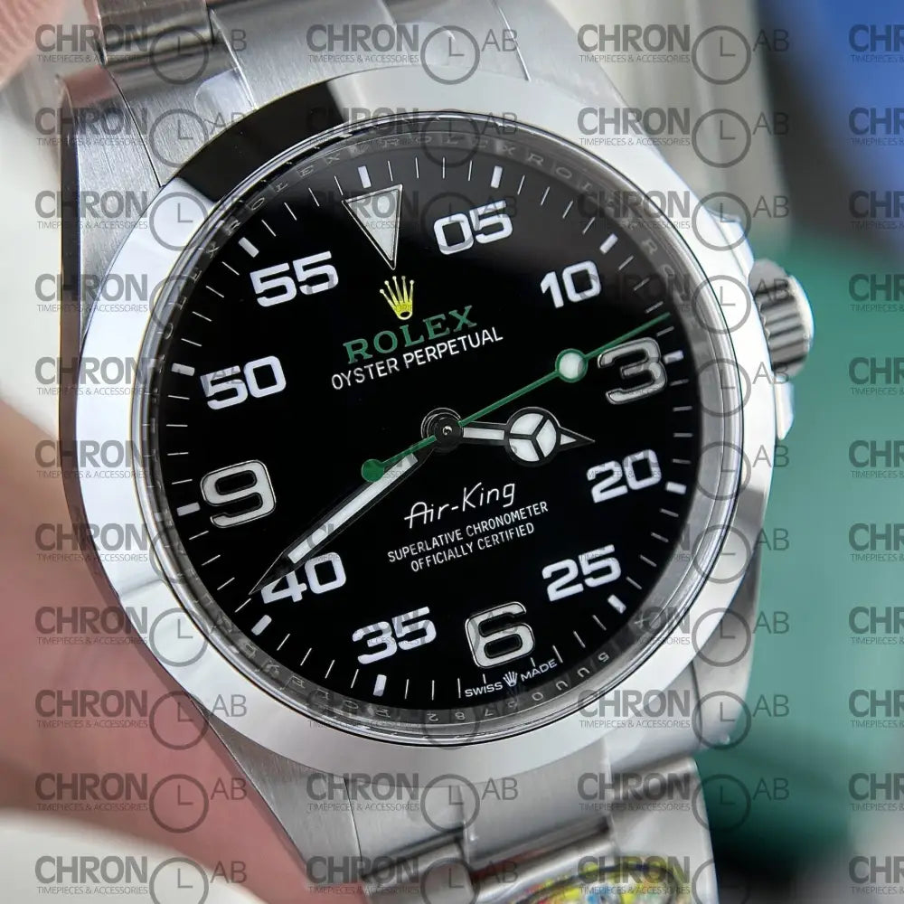 Rolex Replica Watch Air King 126900 Black Dial Clean Factory 40mm Watches