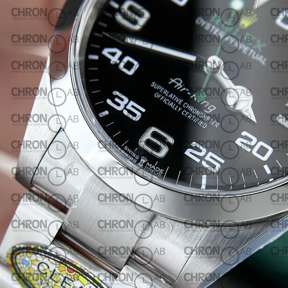 Rolex Replica Watch Air King 126900 Black Dial Clean Factory 40mm Watches