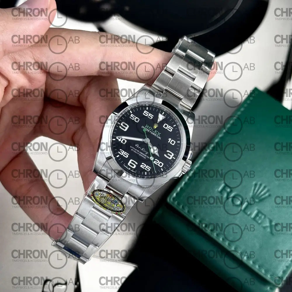 Rolex Replica Watch Air King 126900 Black Dial Clean Factory 40mm Watches