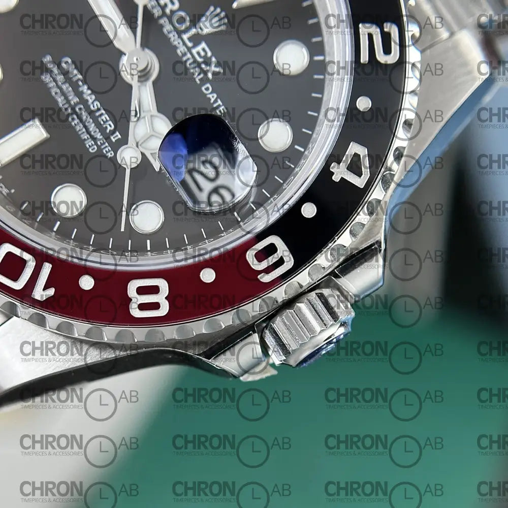 Rolex Replica Watch GMT-Master II Coke Black Dial Strap Jubilee Clean Factory 40mm Watches