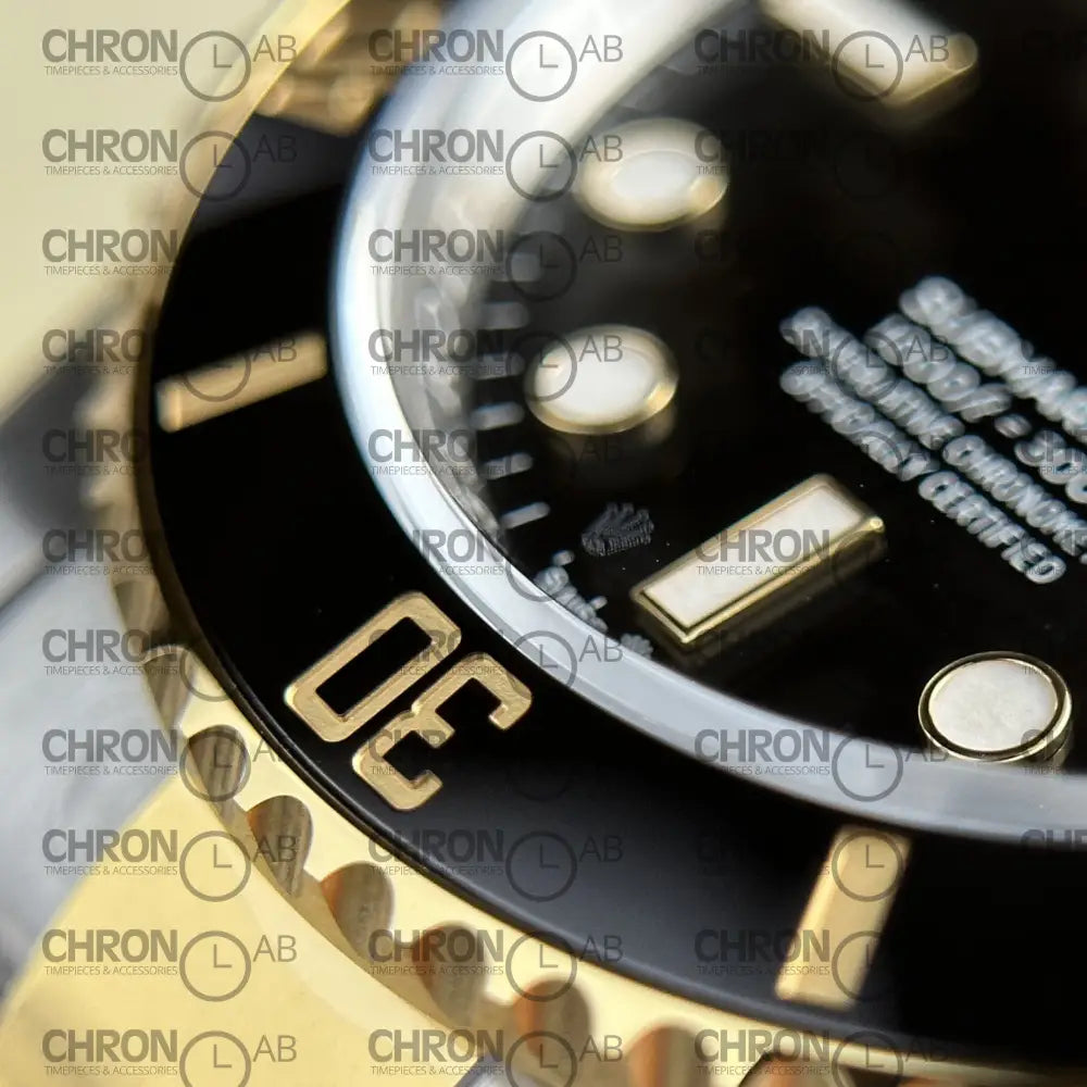 Rolex Replica Watch Submariner Date 126613LN Demi Gold Black Dial VS Factory 41mm Clone Watches