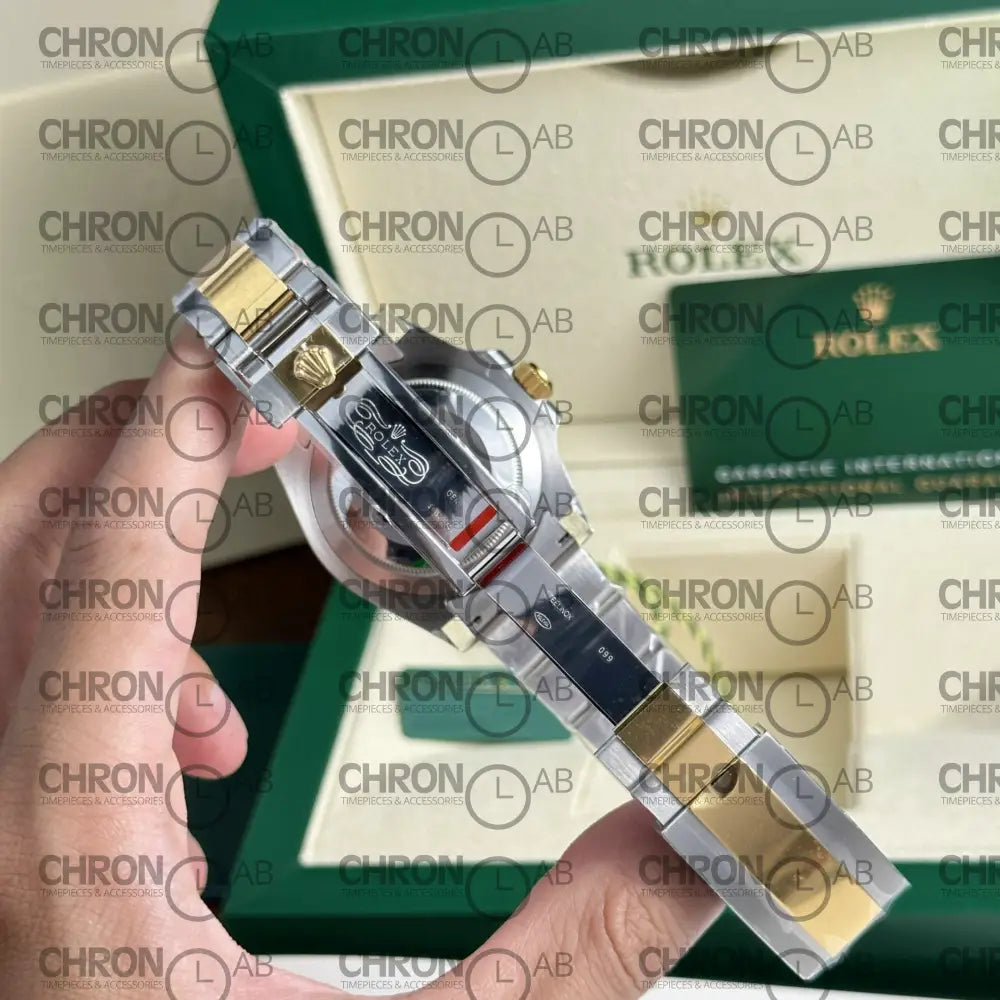 Rolex Replica Watch Submariner Date 126613LN Demi Gold Black Dial VS Factory 41mm Clone Watches