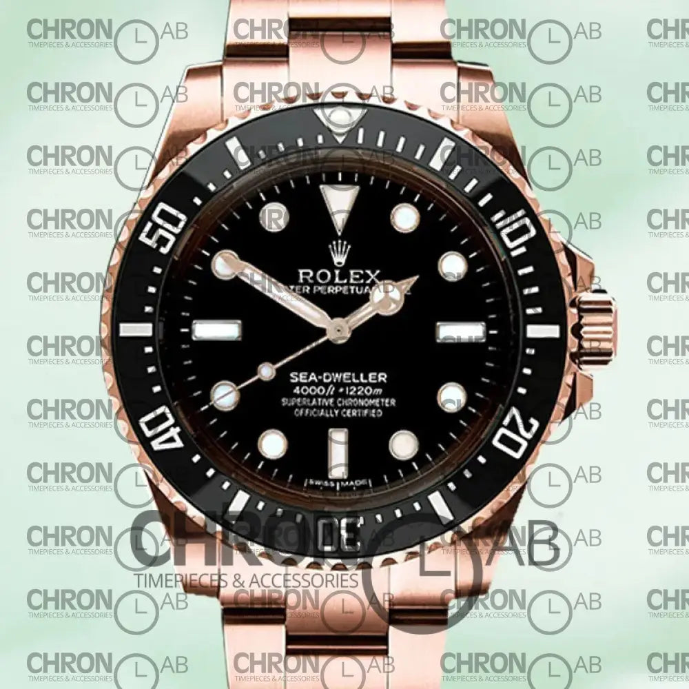Sea-Dweller 40mm 116600 Men’s Rose Gold Clone Watches