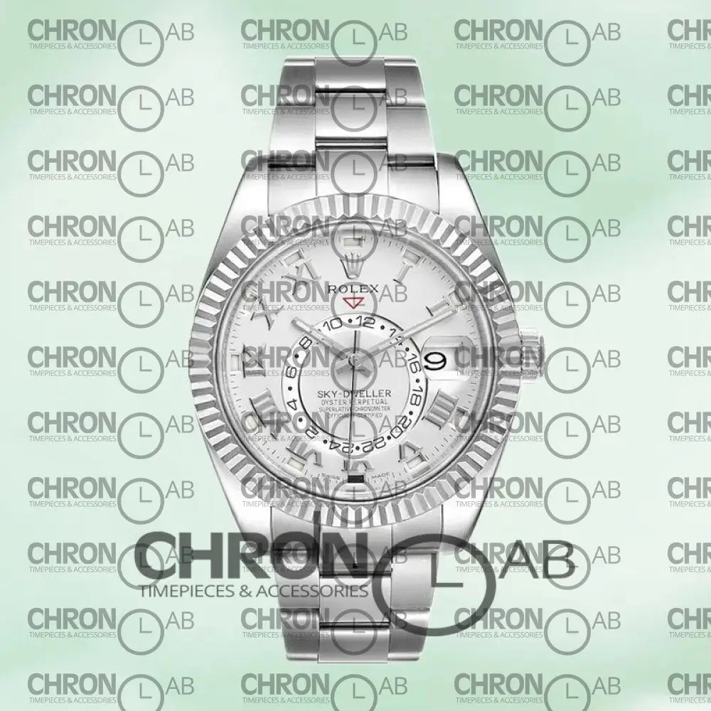 Sky-Dweller 42mm 326939-72419 Silver Dial Automatic Clone 42mm Watches