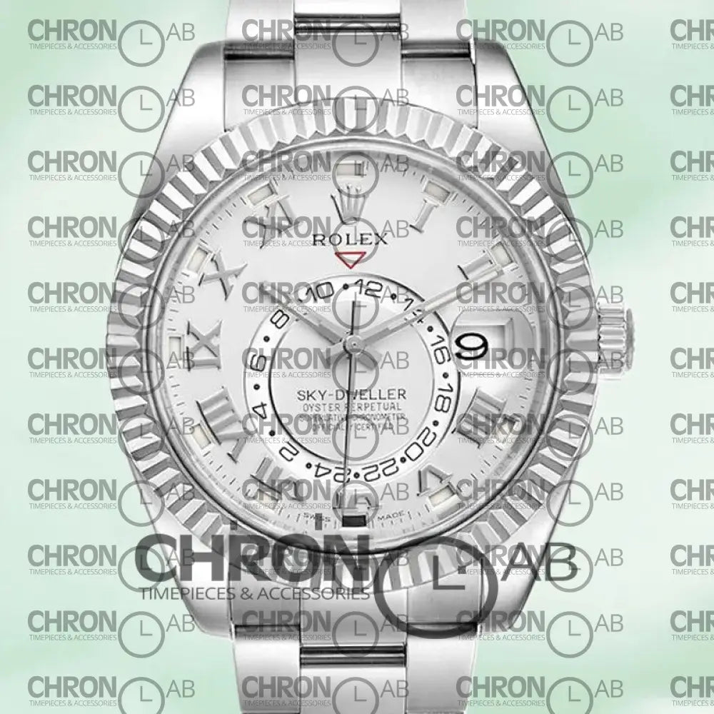Sky-Dweller 42mm 326939-72419 Silver Dial Automatic Clone 42mm Watches