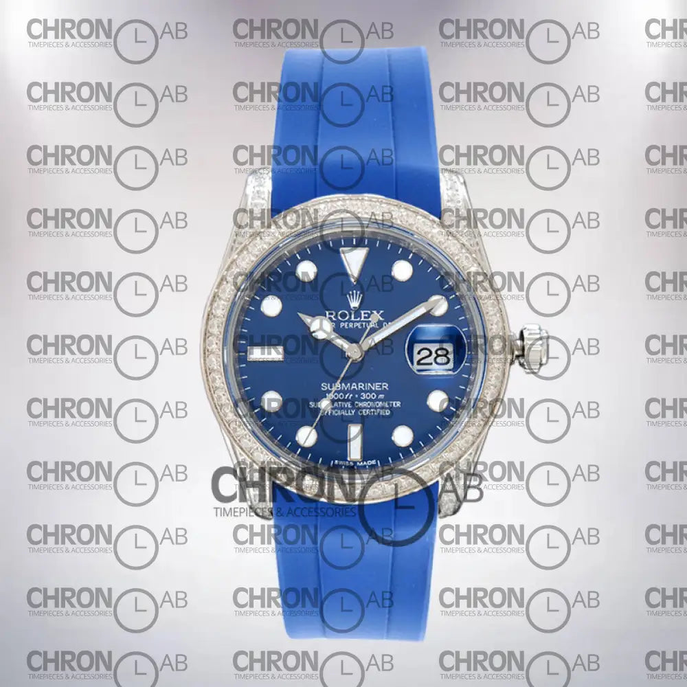 Submariner 116610 40mm Men’s Rubber Band Clone Watches