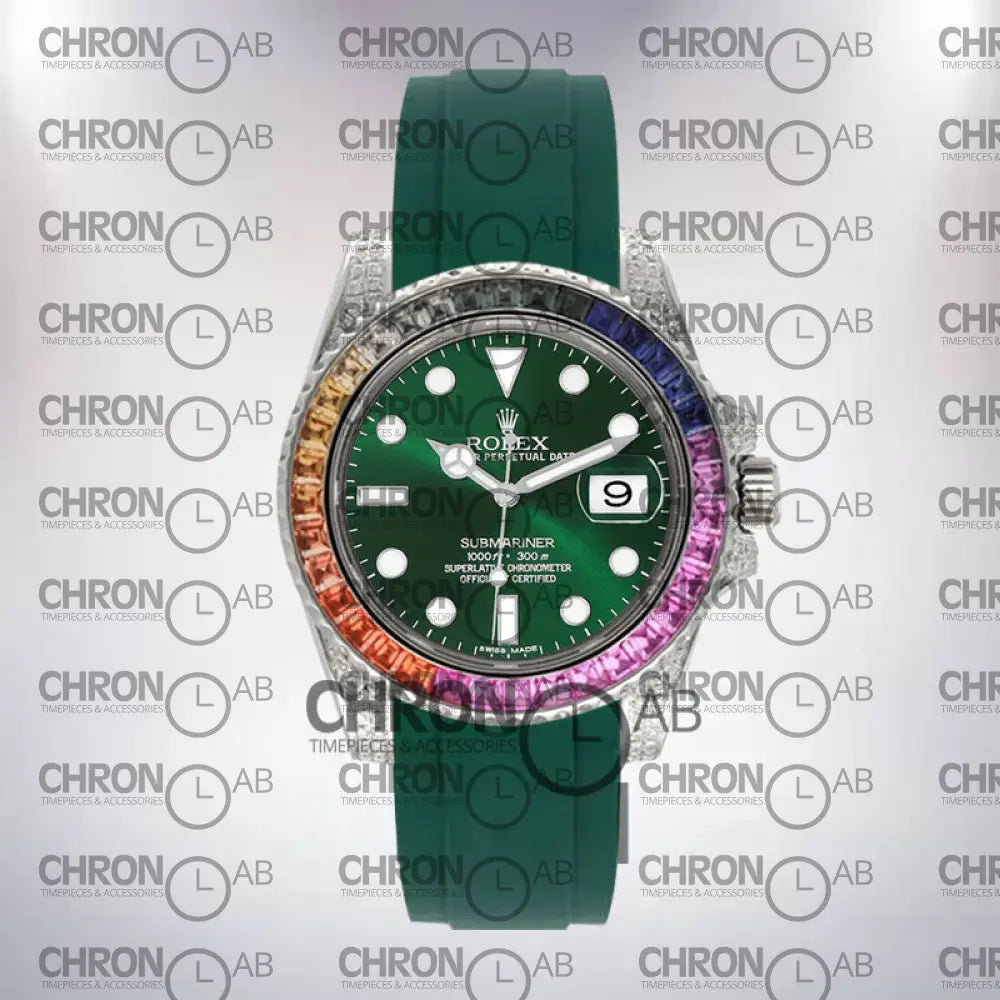 Submariner 116610 Men’s 40mm Rubber Band Clone Watches