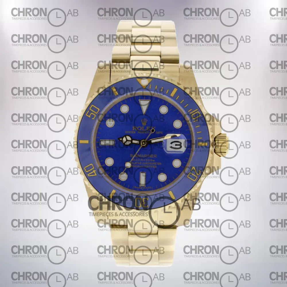 Submariner 116618LB 40mm Men’s Oyster Bracelet Clone Watches
