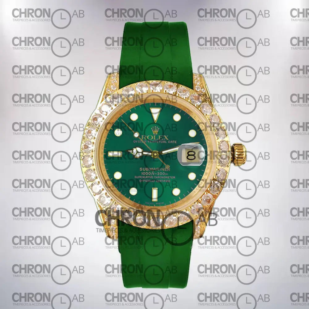 Submariner 16613 40mm Men’s Rubber Band Automatic Clone Watches