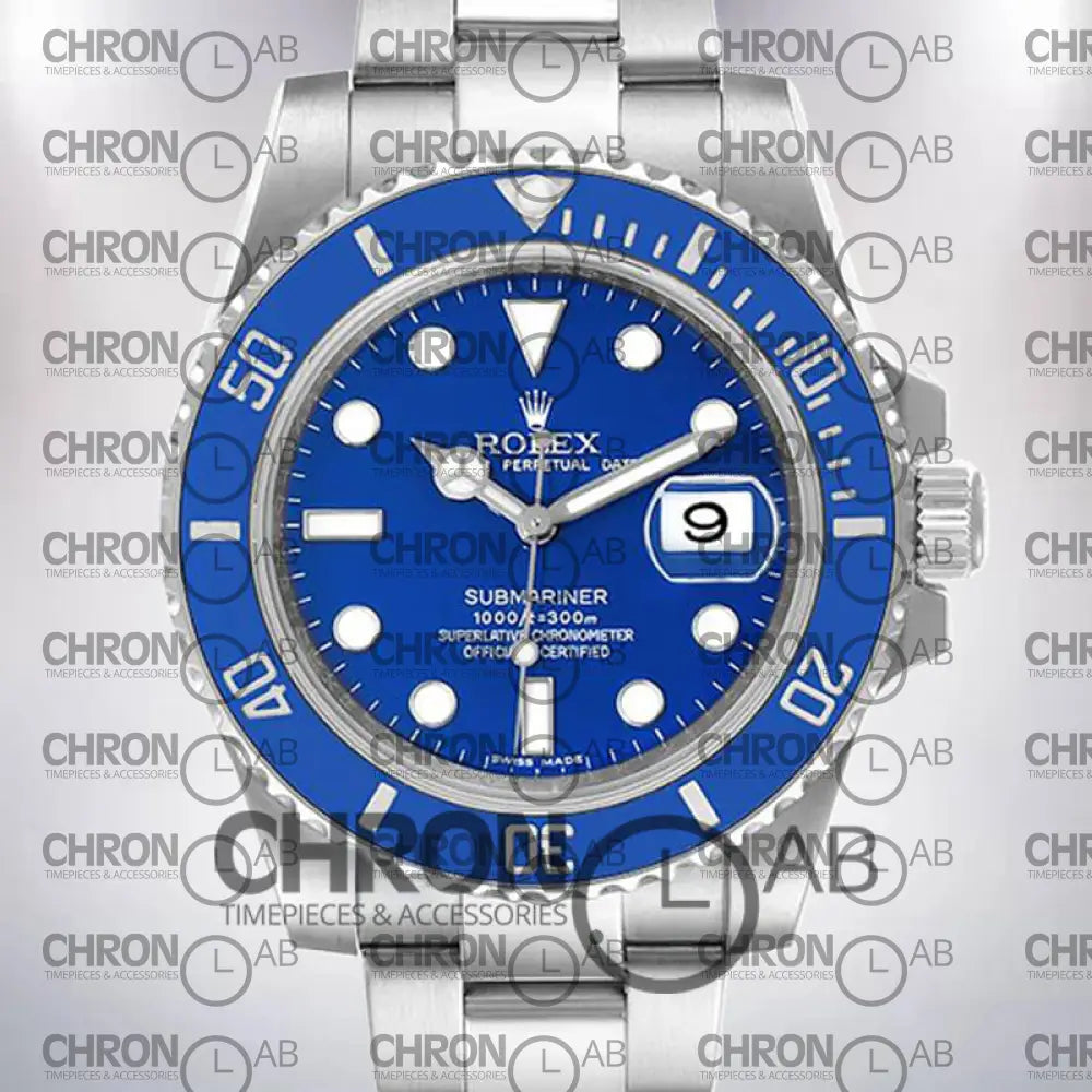 Submariner 40mm 116619LB-97209 Men’s Blue Dial Automatic Clone Watches