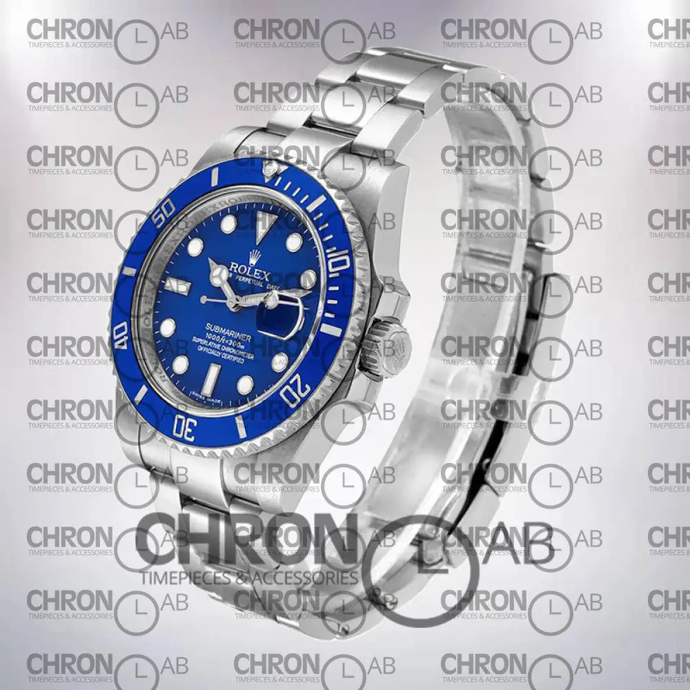 Submariner 40mm 116619LB-97209 Men’s Blue Dial Automatic Clone Watches