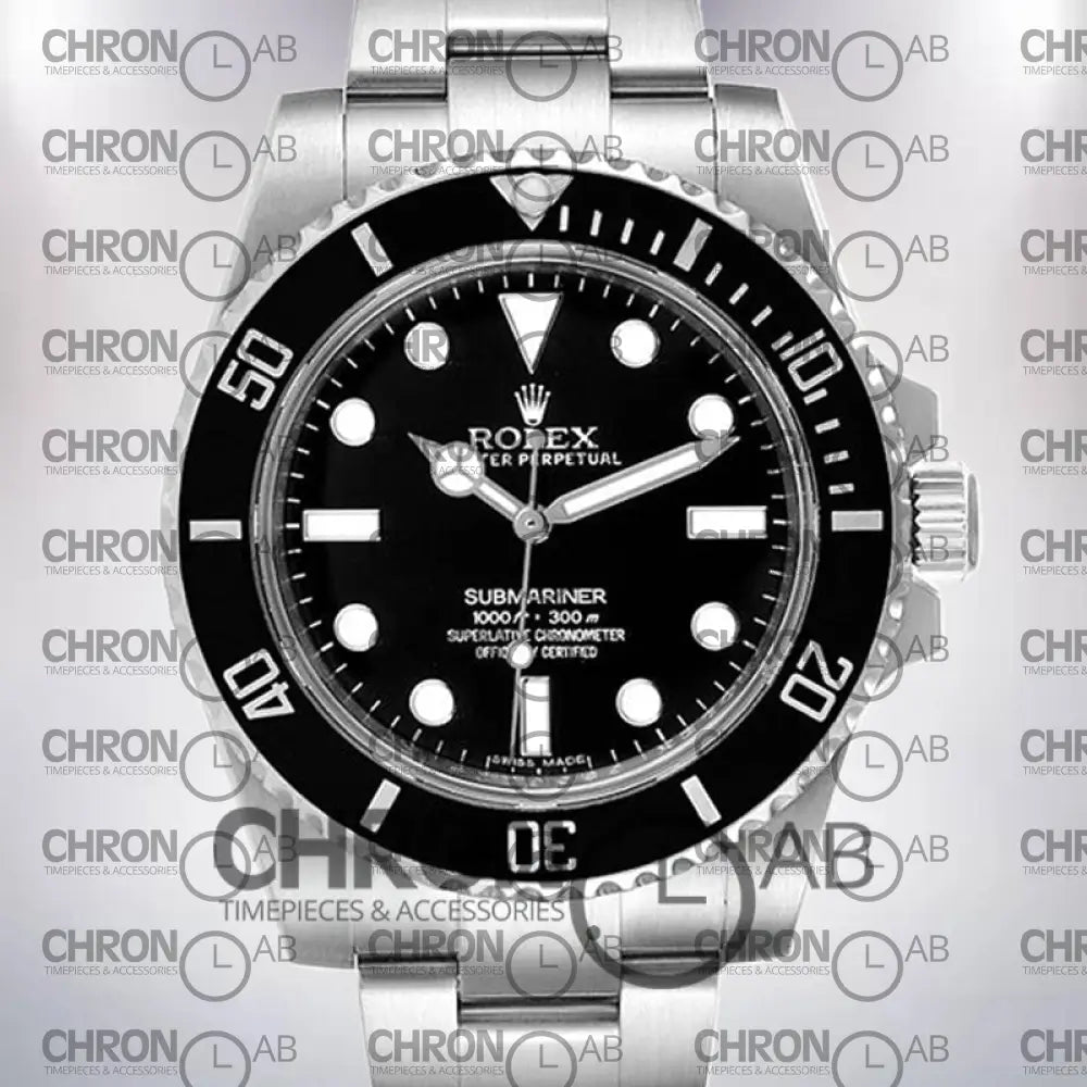 Submariner 40mm Men’s 114060-97200 SS Black Clone Watches