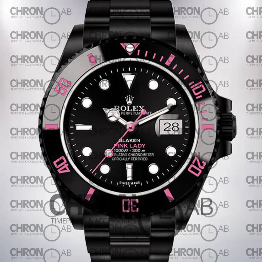 Submariner 40mm PINKLADY Men’s Black Dial Automatic Clone Watches