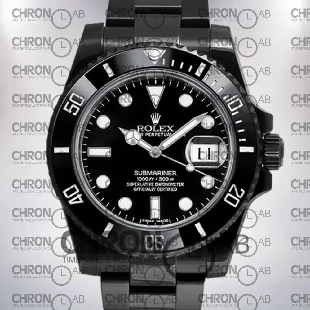 Submariner Men’s 116610 40mm Black-tone Black Dial Clone Watches