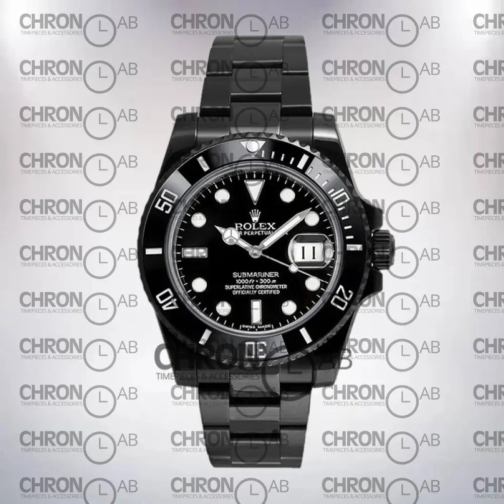 Submariner Men’s 116610 40mm Black-tone Black Dial Clone Watches
