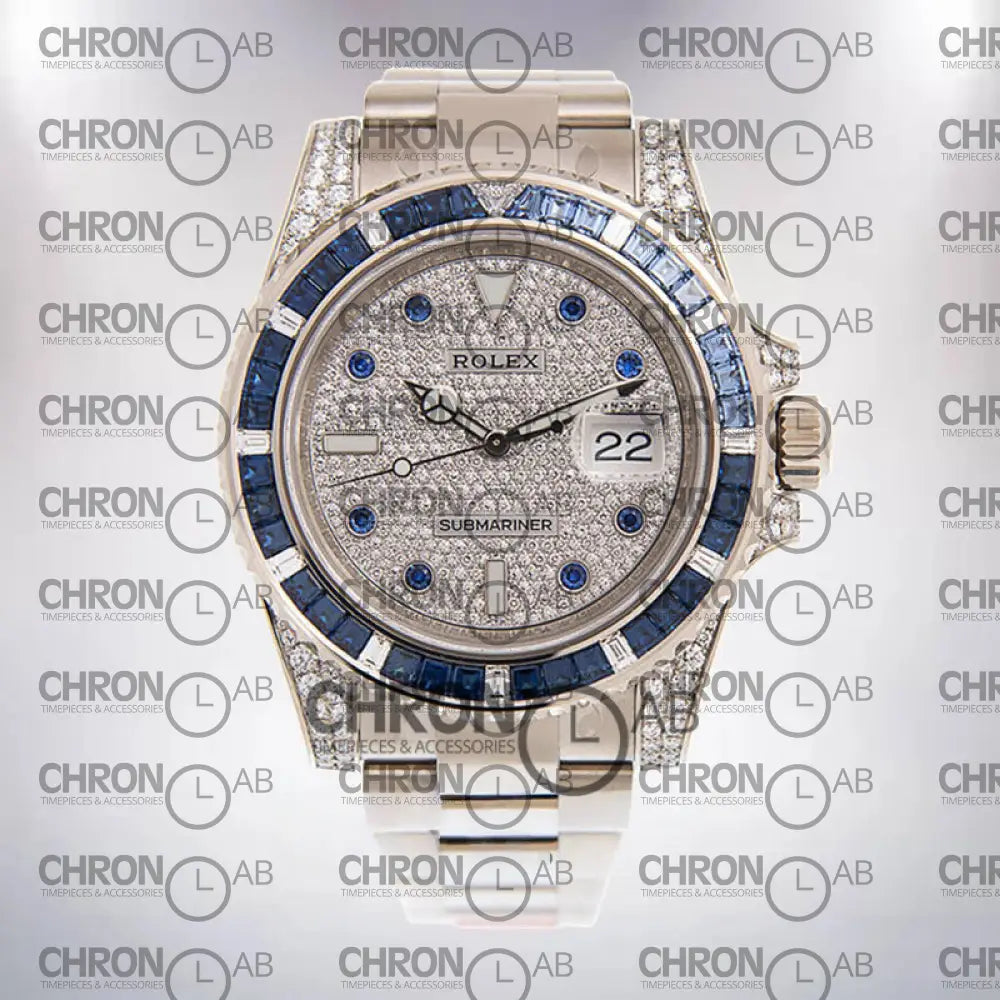 Submariner Men’s 116659 40mm Silver-tone Oyster Bracelet Clone Watches