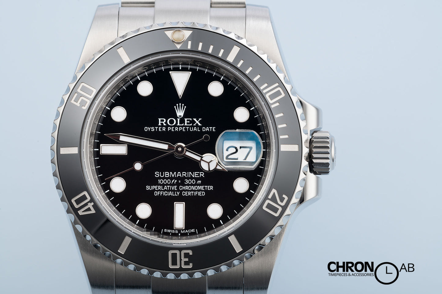 Submariner 126610LN Black Ceramic