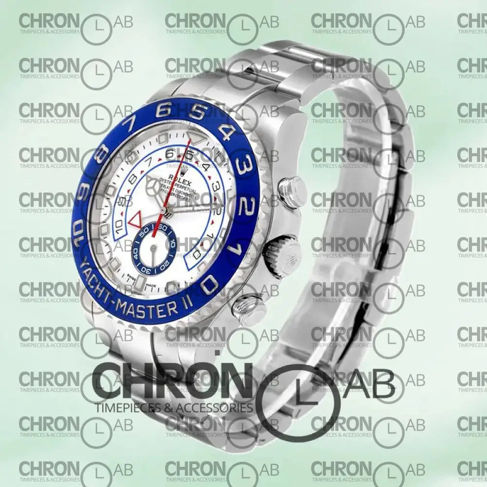 Yacht-Master m116680-0002 Men’s Bracelet White Dial Clone Watches