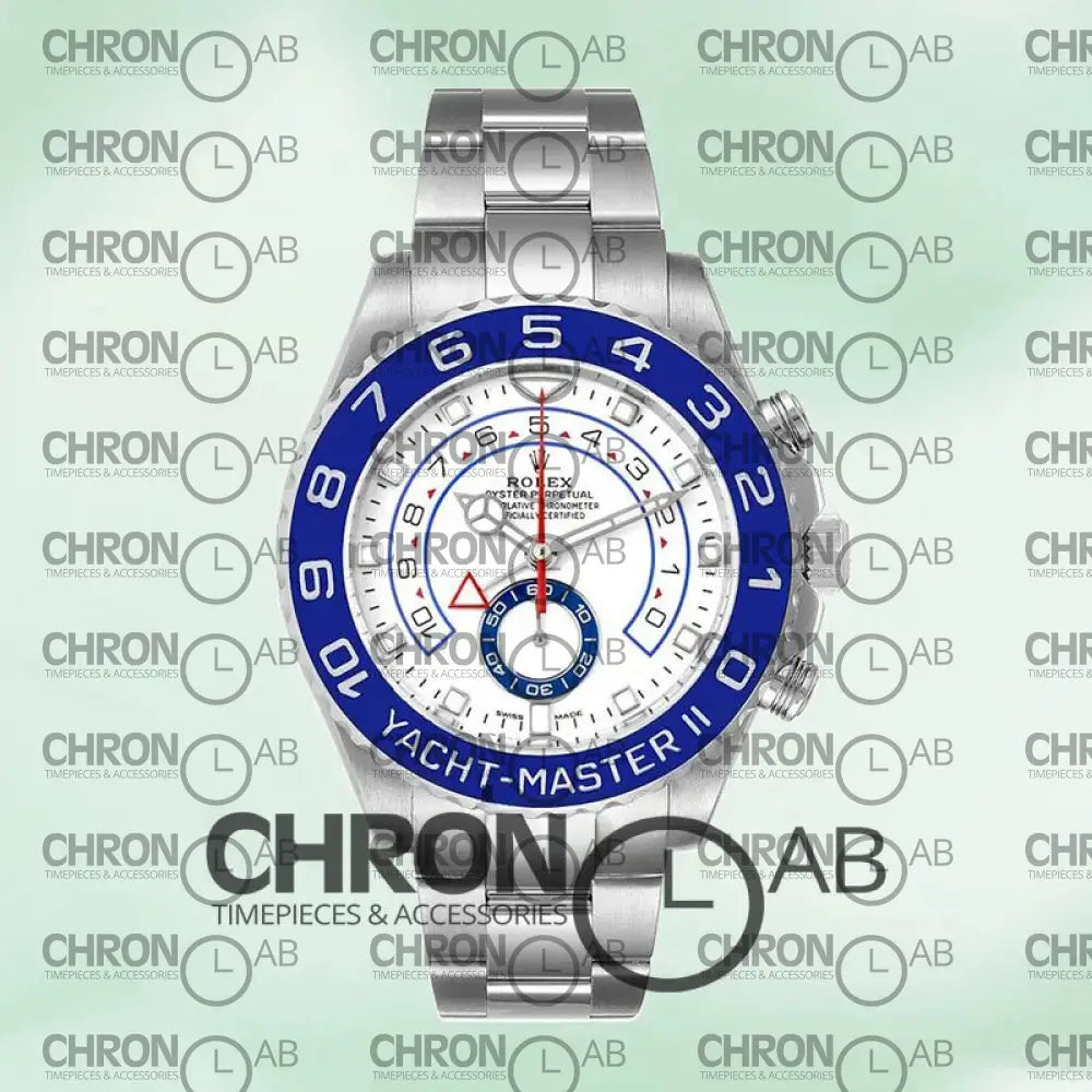 Yacht-Master m116680-0002 Men’s Bracelet White Dial Clone Watches