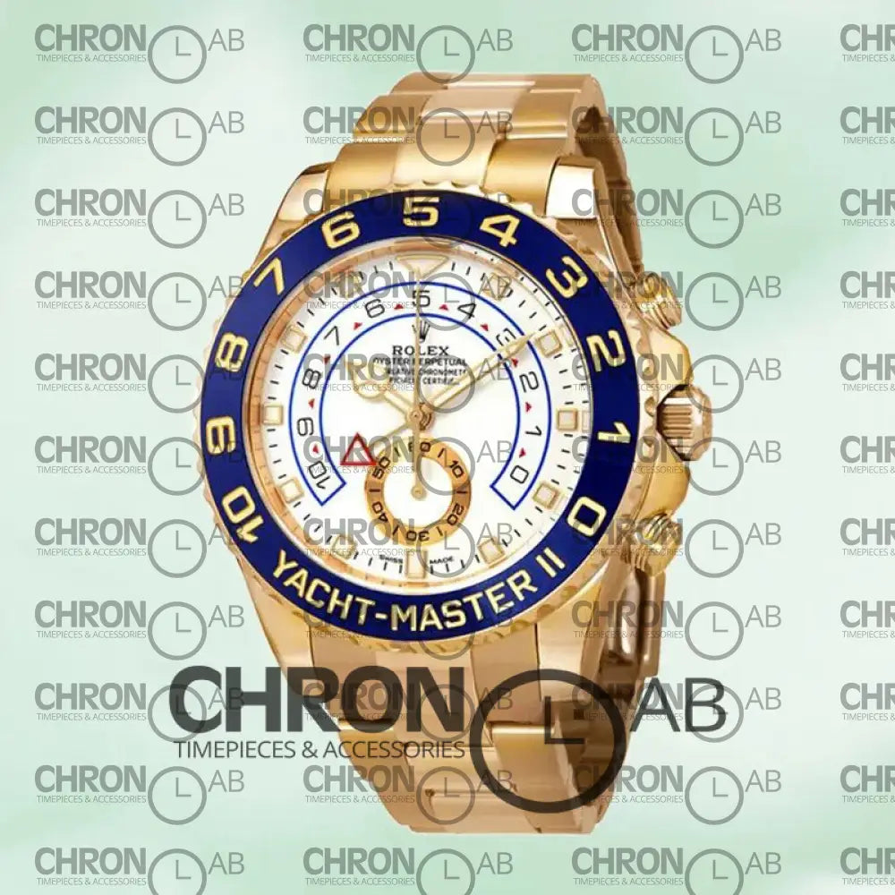 Yacht-Master m116688-0002 Men’s 44mm Automatic White Dial Clone Watches