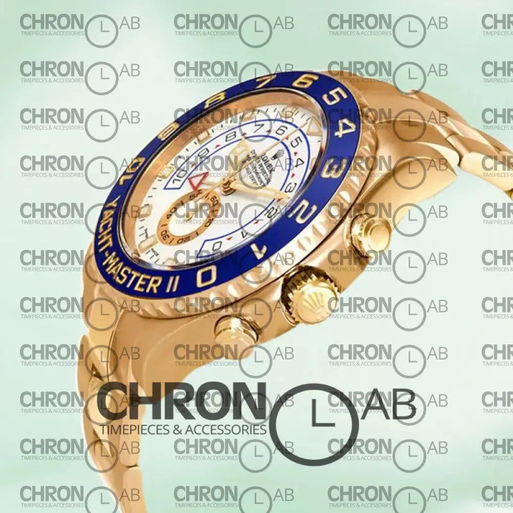 Yacht-Master m116688-0002 Men’s 44mm Automatic White Dial Clone Watches