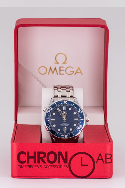 Seamaster SS Black Dial 40mm With Box