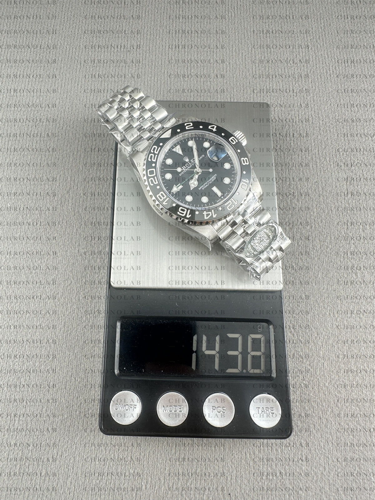 Rolex GMT-Master II 40mm 126710GRNR-0003 "Bruce Wayne" Grey/Black Ceramic Bezel 904L Steel Jubilee Clean Factory V3  VR3285