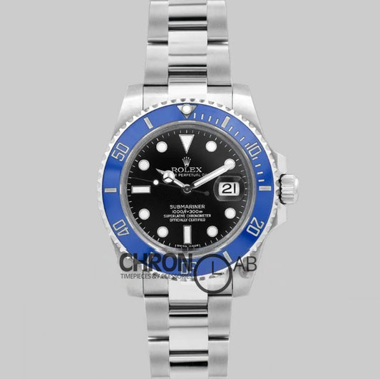 Submariner 126619LB ‘Smurf’ Blue Ceramic in Black Dial