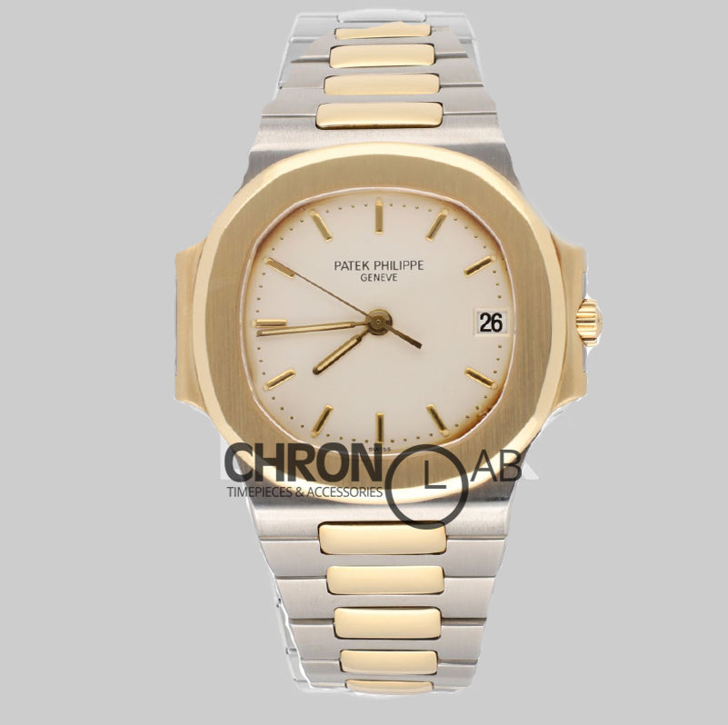 Nautilus 5711 White Dial Two Tone