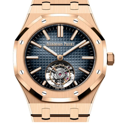 Royal Oak Flying Tourbillion 41mm Rose Gold Blue Dial 26730OR.OO.1320OR.02