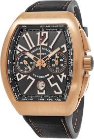 Vanguard V 45 CC DT BR (TT) Rose Gold Black Dial