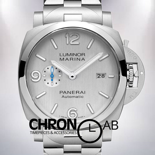 Marina Men's 44mm PAM01316 Bracelet White Dial