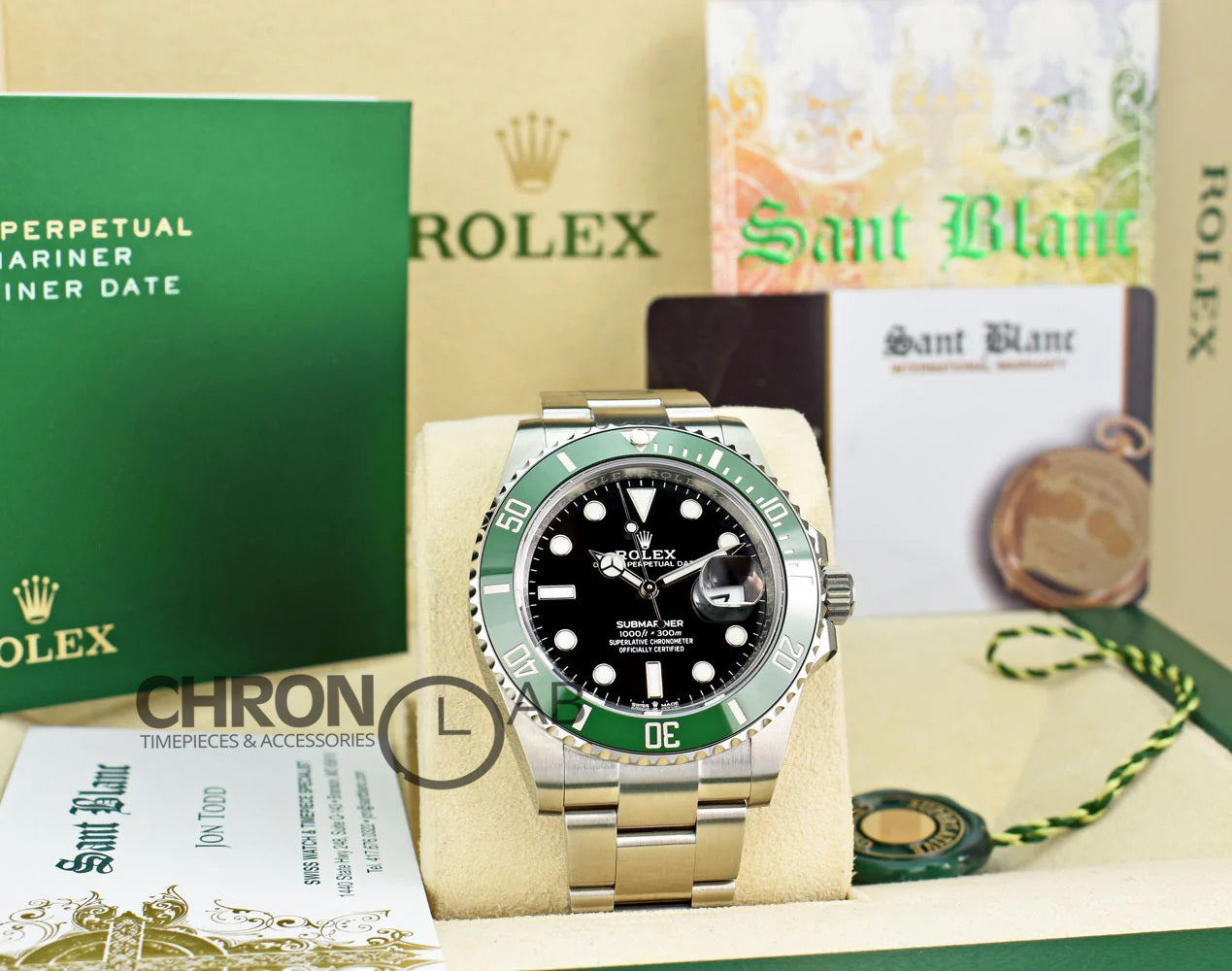 Submariner 126610LV ‘Kermit’ Green Ceramic