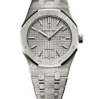 Royal Oak Lady Quartz Frosted SS Ref. 67653OR.GG.1263OR.02 33mm