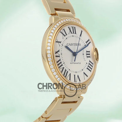 Ballon Bleu 36mm WJBB0043 Ladies Silver Dial Gold