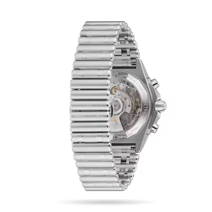 Chronomat B01 42 Stainless Steel Green Dial AB0134101L1A1