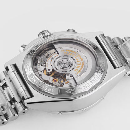 Chronomat B01 42 Stainless Steel Green Dial AB0134101L1A1