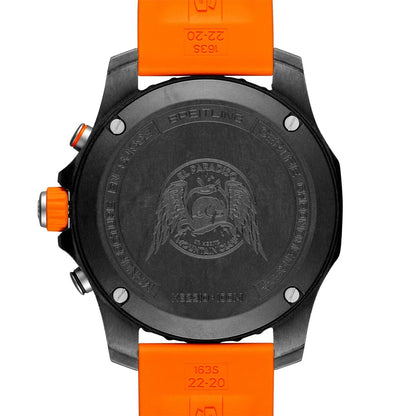 Endurance Pro 44mm Orange Rubber Strap Watch X82310A41B1S1