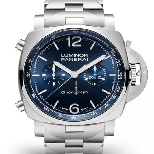 Chrono 44 mm PAM01110-Blue Dial Excellent Condition RRP-£9300