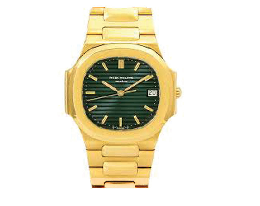 Nautilus 3800J Yellow Gold 40mm Green Dial