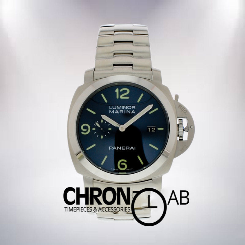Marina 1950 Men's 44mm PAM00328 Automatic Silver