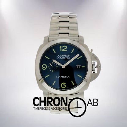 Marina 1950 Men's 44mm PAM00328 Automatic Silver