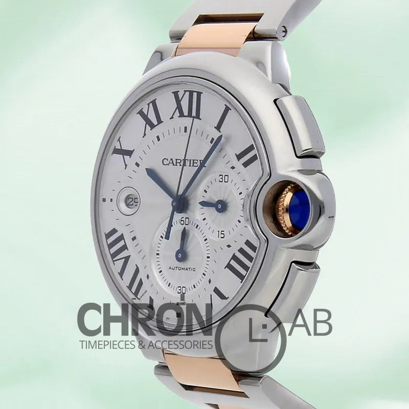 Ballon Bleu Men’s W6920075 47mm Bracelet Silver Dial